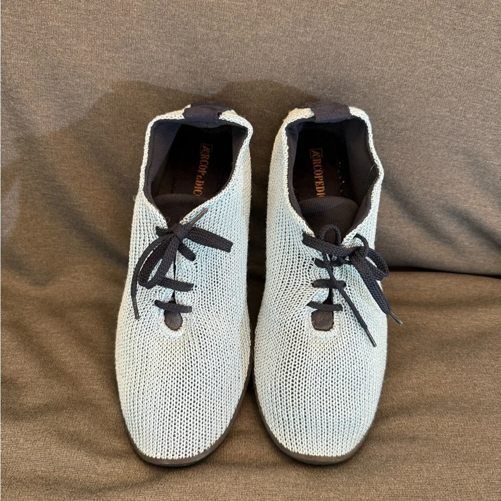 Men’s Arcopedico LS knit sneakers in Sky blue Size 43 (9.5)